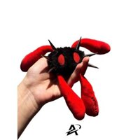 Tai thỏ - Mặt dây chuyền thiết kế gốc, móc khóa punk với bốn con thỏ