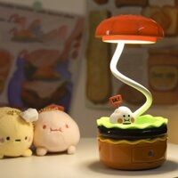 TAIDU Đèn Ngủ Led Sáng Tạo Hamburg Có Thể Gọt Bút Chì Ánh Sáng Dịu Bảo Vệ Mắt