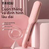 TAIDU Máy duỗi tóc và uốn tóc 3 trong 1 có kiểu dáng nhanh và thiết kế di động