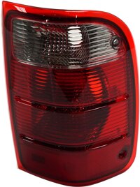 Tail Light Lens and Housing Compatible with 2001-2005 Ford Ranger All Cab Types Passenger Side