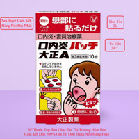 [Taiso] Miếng Dán Nhiệt Miệng Lở Miệng Taiso cho Bé từ 5 Tuổi và Người Lớn Nhật Bản