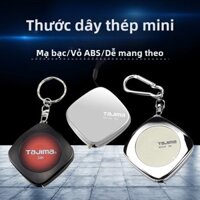 TAJIMA Nhật Bản Thước dây thép mini 1.2m 3m, thước cầm tay thợ mộc, thước từ tính, thước nhỏ