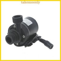 Tak cho máy bơm nước chìm Mini DC 12V Máy bơm dầu động cơ không chổi than siêu yên tĩnh Nâng 5M 16ft 800L H Bền
