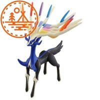 Takara Tomy "Pocket Monster Moncolle ML-12 Xerneas" Pokémon figure toy, for ages 4 and up, meets toy safety standards and is ST Mark certified.