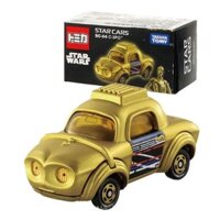 Takara Tomy Tomica Star Wars Kim Loại Diecast Xe Đồ Chơi Ô Tô SC-04 C-3PO Mới 831334