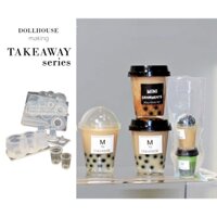 TAKE AWAY Khuôn nặn đất sét hình ly tách size 1/12