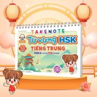 Takenote Từ Vựng HSK Tiếng Trung - HSK2 Cung Cấp 772 Từ Vựng