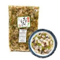 Tako Wasabi ( bạch tuộc trộn mù tạt, ăn rất ngon và dễ bị ghiền) - Hũ 100 gram - Đông lạnh - Giao ngay 1h-2h giờ TPHCM