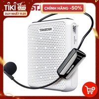 Takstar E300W - Máy Trợ Giảng Không Dây UHF, Kết Nối Bluetooth, Công Suất 10W Cho Giáo Viên, Bán Hàng- Hàng chính hãng - trắng