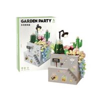 TAKUKI T6002 6002 non Lego TIỆC SÂN VƯỜN HỘP ĐỰNG MỌNG NƯỚC bộ đồ chơi xếp lắp ráp ghép mô hình Gear Đồ Lắp Ghép 513 khối