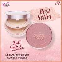 TalaBeauty Phấn Nền Phấn phủ  2 Tầng AR Glamour Bright Complete Powder Nội Địa Thái