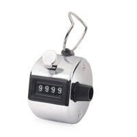 Tally Counter Hand Held Clicker Digit Chrome Palm Golf