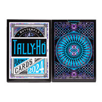 Tally-ho Butterfly Playing Cards Deck USPCC Bộ sưu tập Poker Trò chơi bài Thủ thuật ma thuật