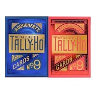 Tally-ho Metalluxe Chơi Thẻ Xe Đạp Sàn USPCC Poker Bộ Sưu Tập Thẻ Trò Chơi Ảo Thuật