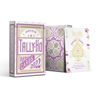 Tally-ho Orchid Playing Cards Deck USPCC Bộ sưu tập bài Poker Trò chơi bài