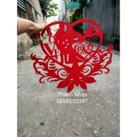 Tấm alu trang trí tiệc cưới 60cm