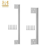 Tấm bảo vệ chốt cửa Phụ kiện tấm chắn cửa Phụ kiện đa chức năng Lắp đặt dễ dàng với tấm bảo vệ vít cho nhà bếp gia đình