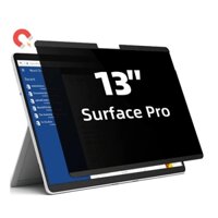 Tấm bảo vệ màn hình phim bảo mật từ tính có thể tháo rời cho Surface Pro 11 / 10 / 9 / 8 / X 13 inch & Surface Pro 7 / 6 / 5 / 4 12.3 inch & Surface Go, Màn hình riêng tư chặn ánh sáng xanh chống chói