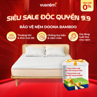 Tấm bảo vệ nệm Doona Bamboo ứng dụng công nghệ vải lạnh giúp làm mát và chống thấm hiệu quả  - 180x200
