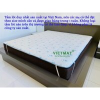 Tấm bảo vệ nệm (Mattress Protector) Vietmat chống thấm tuyệt đối, thông thoáng - mềm mại | 17 kích thước | nhiều màu