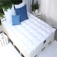 Tấm bảo vệ nệm Toper Duluxe Edena - Trắng 1m6 x 2m
