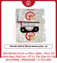 Tấm Bắt Bản Lề Yên Xe Wave Alpha - Wave ZX Chính Hãng Thái Lan