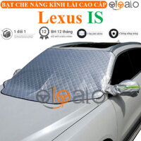 Tấm bạt che nắng kính lái gương chiếu hậu dành cho xe ô tô Lexus IS 3 lớp cao cấp - PHUKIENXE
