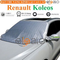 Tấm bạt che nắng kính lái gương chiếu hậu dành cho xe ô tô Renault Koleos 3 lớp cao cấp - PHUKIENXE