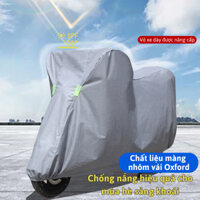 Tấm Bạt Che Phủ Xe Máy Dày Dặn Chống Nước Myd.23, Áo Bọc Nắng Mưa Đa Kích Cỡ, Có 3 Màu Để Lựa Chọn