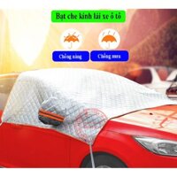 Tấm bạt chống nóng kính lái ô tô có tai bảo vệ gương