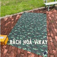 Tấm bạt trải nilon in loang đa năng 2m2*1m6