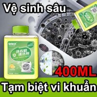 💥Tạm biệt vi khuẩn💥chất tẩy rửa máy giặt vệ sinh máy giặt viên tẩy vệ sinh máy giặt 400ML Công nghệ nâng cấp hoàn toàn
