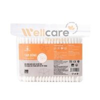 Tăm Bông Bạch Tuyết tự nhiên và không kích ứng – Gói 200 que