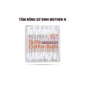 Tăm bông dành riêng cho sơ sinh MotherK Hàn Quốc K-Mom (100c) - KM13040