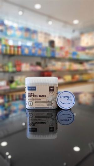 Tăm bông dành riêng cho sơ sinh MotherK Hàn Quốc K-Mom (100c) - KM13040