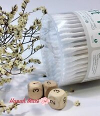 Tăm Bông đầu xoắn – Hộp tròn 200 chiếc Softtip nội địa Thái Lan