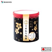 Tăm bông ngoáy tai kháng khuẩn mềm Sanyo Nhật Bản - Made in Japan - Hộp 180 chiếc
