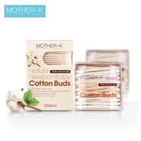 Tăm bông sơ sinh 1 đầu xoắn Mother-K (300c)