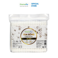 Tăm bông thân giấy Pharmacity - Gói 100 cây