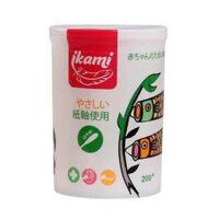 Tăm bông trẻ em Ikami GL05 200 que 2 đầu tròn