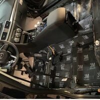 Tấm cách âm 3M™ ACOUSTIC 3 lớp màu đen siêu chống ồn hàng nhập khẩu Phụ kiện ô tô cao cấp