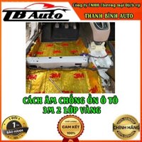 Tấm cách âm chống ồn ô tô 3M 2 lớp vàng
