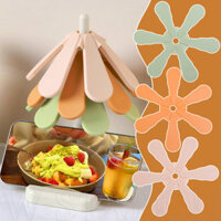 Tấm cách nhiệt - Giá đỡ điện thoại - Chống trượt, Chống thấm nước, Chống dầu - Tấm lót bát chậu - Đế lót ly chống bỏng - Thảm silicon hình cây - Trang trí nhà cửa