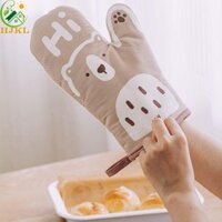 Tấm cách nhiệt HJKL Găng tay nấu ăn nhà bếp chịu nhiệt Thịt nướng