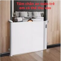 Tấm chắn an toàn cho bé, rào chắn cửa lan can không cần đục lỗ cho em bé và thú cưng