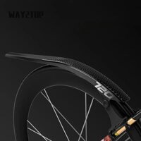 Tấm chắn bùn xe đạp WAY2TOP, Tấm bảo vệ xe đạp 700C Lốp xe đạp đường trường, Tấm chắn bùn bánh xe đạp có thể điều chỉnh phía trước & phía sau