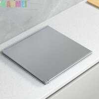 Tấm chắn chống vỡ dầu, Tấm chắn chống vỡ có thể gập lại bằng thép không gỉ, Phụ kiện nhà bếp Bạc chống gió 2 tấm Bếp Gas vách ngăn chống nước