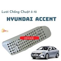 Tấm chắn chuột xe ACCENT 2018 2018 2020 2021 2022 dạng lưới ngăn chống chuột vào khoang điều hòa khoang lái khoang máy ô tô HYUNDAI chất liệu thép sơn tĩnh điện cao cấp