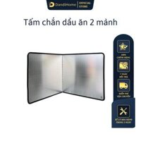 Tấm chắn dầu mỡ, nước bắn trong nhà bếp Dandihome inox 304 cao cấp - BỘ 2 MẢNH