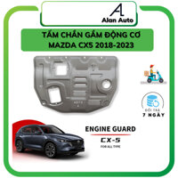 Tấm chắn gầm máy Mazda Cx5 2018-2023. Chắn gầm máy Chống đá văng, bùn đất. Có ốc đi kèm tự lắp đặt